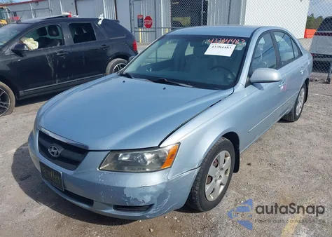 2008 Hyundai Sonata Gls z USA, uszkodzony, nr VIN 5NPET46CX8H357481